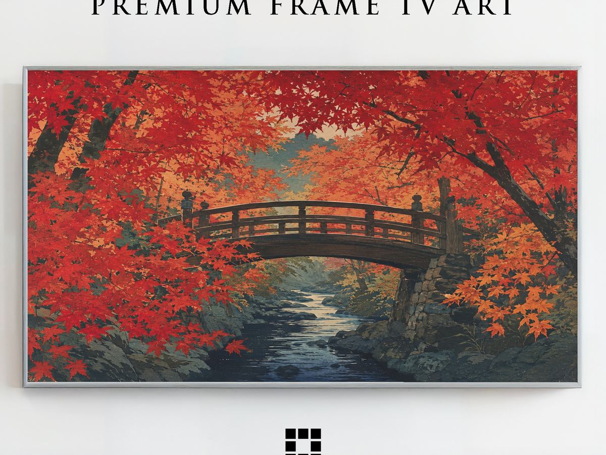 Japanese Autumn landscape