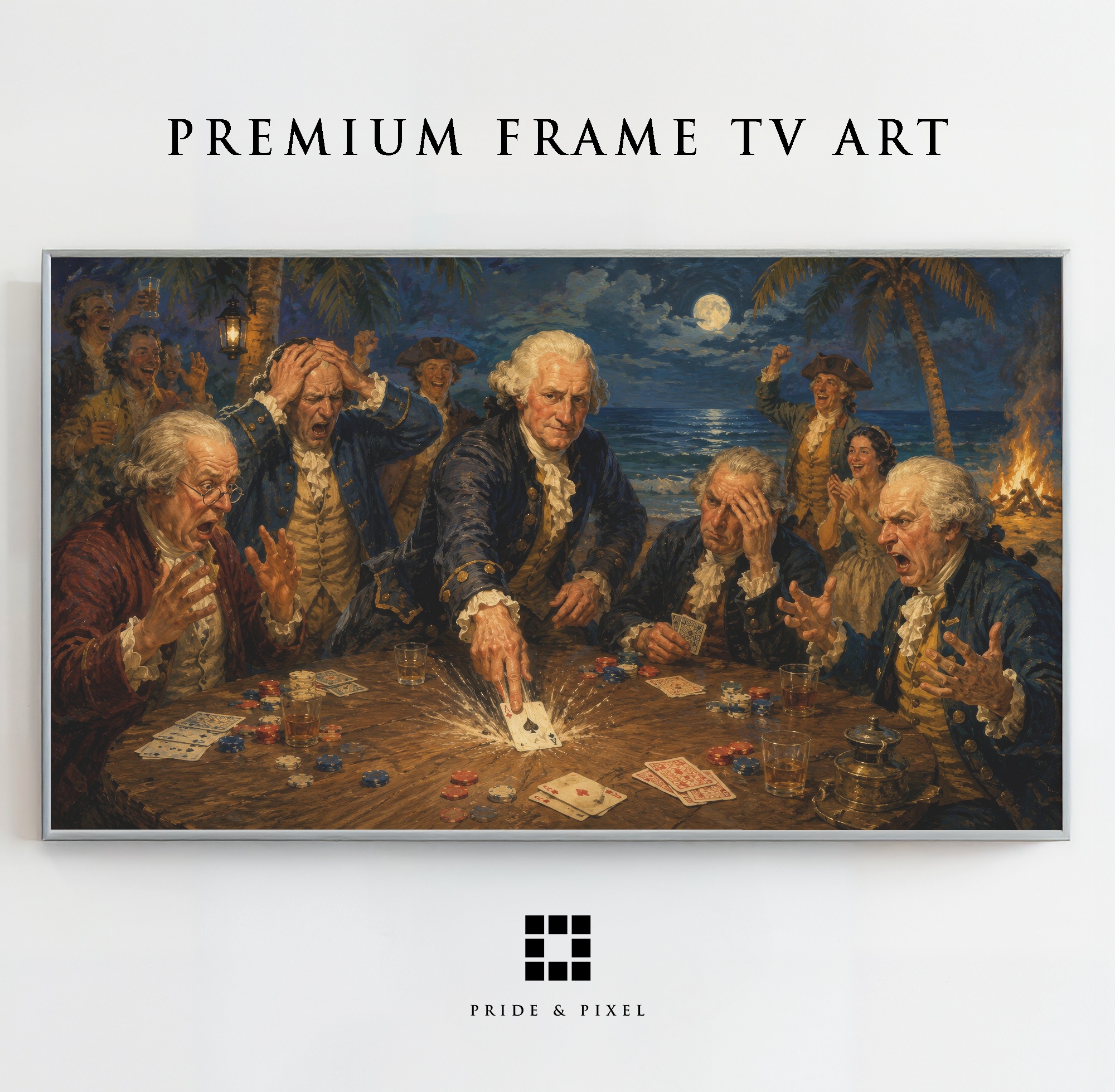 Founding Fathers Beach Poker