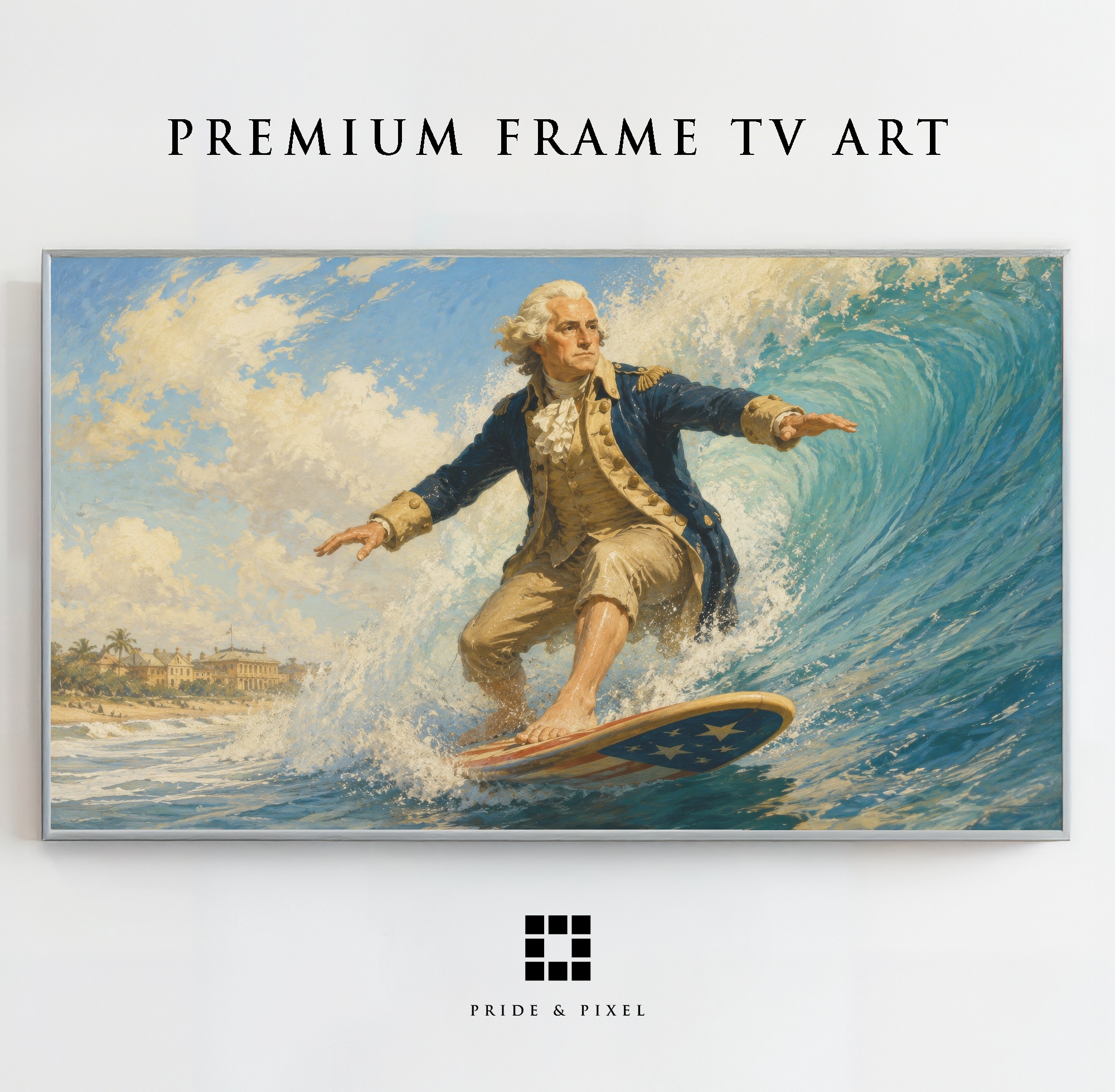 George Washington Surfing