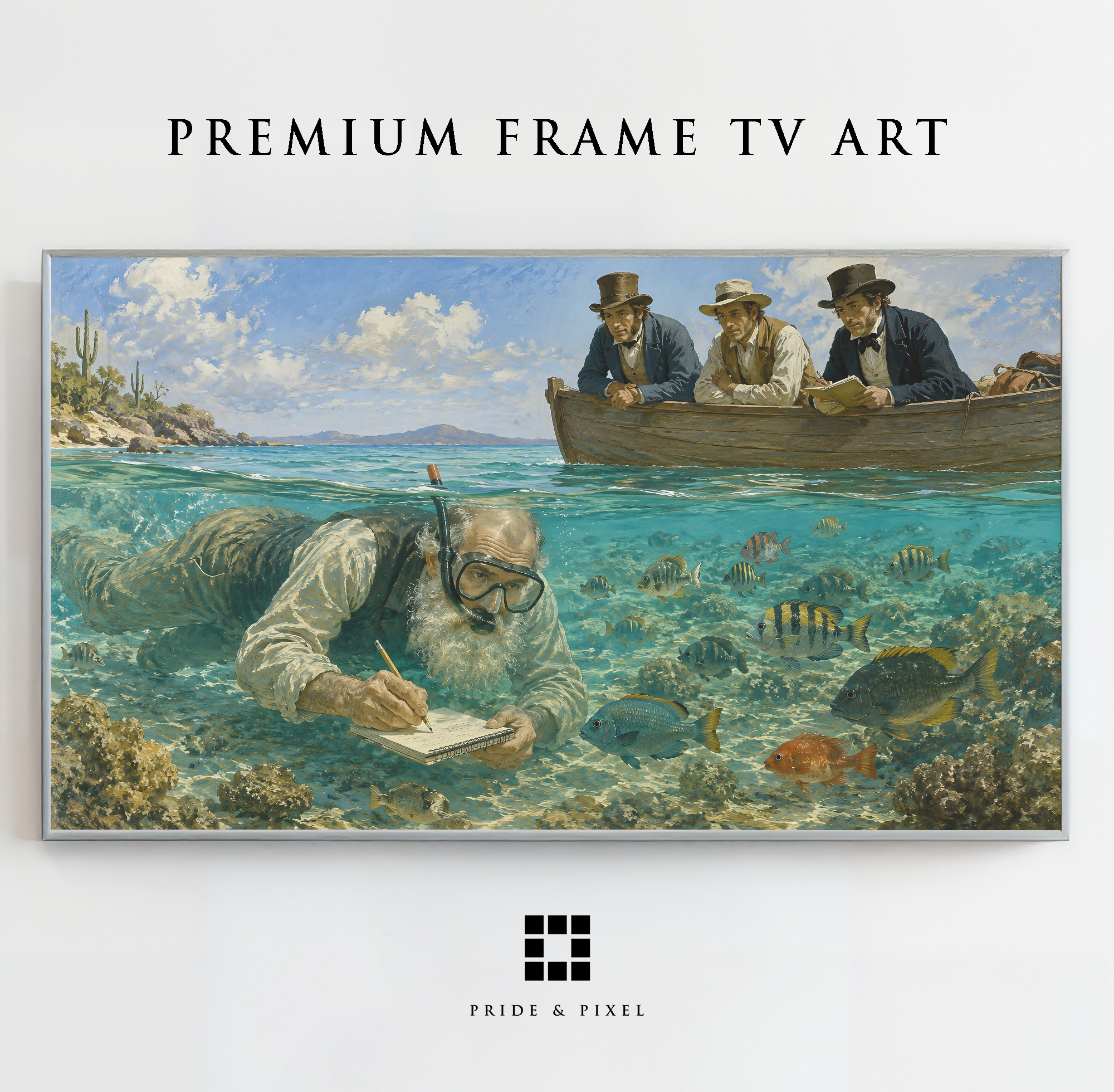 Charles Darwin Underwater Exploration