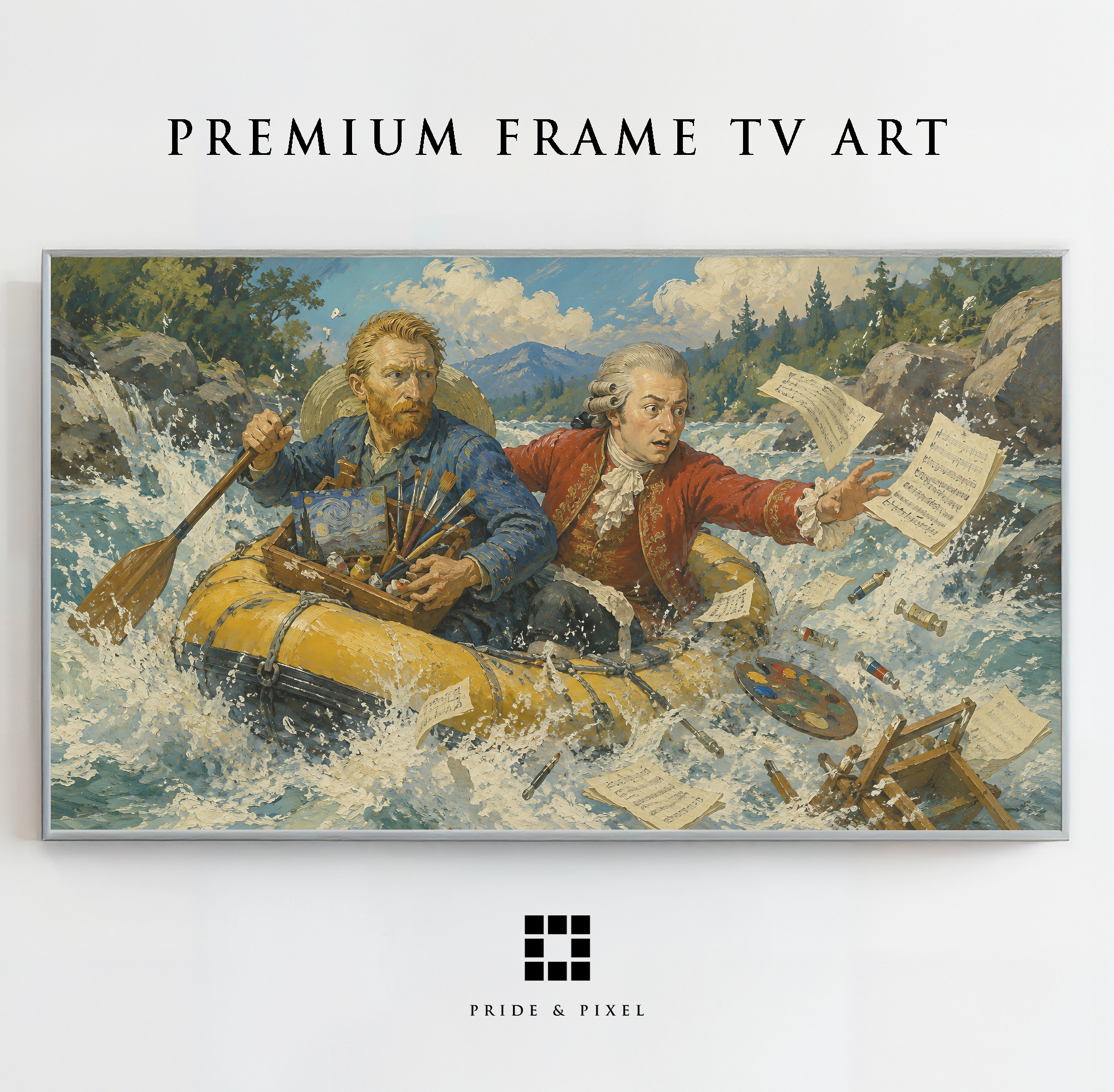 Van Gogh Mozart River Rafting