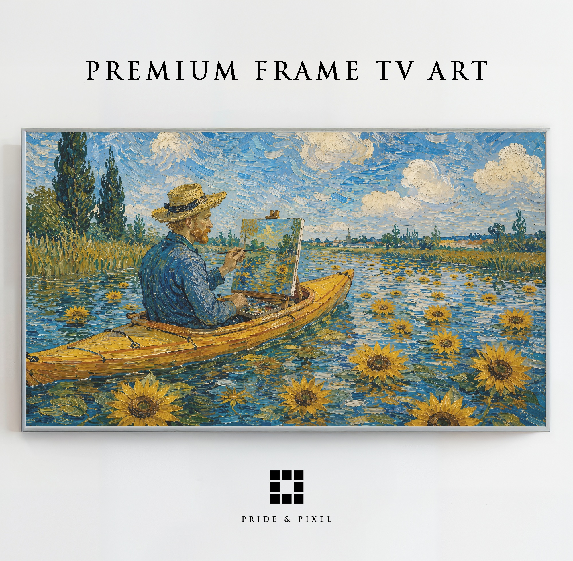 Van Gogh Kayak Sunflowers