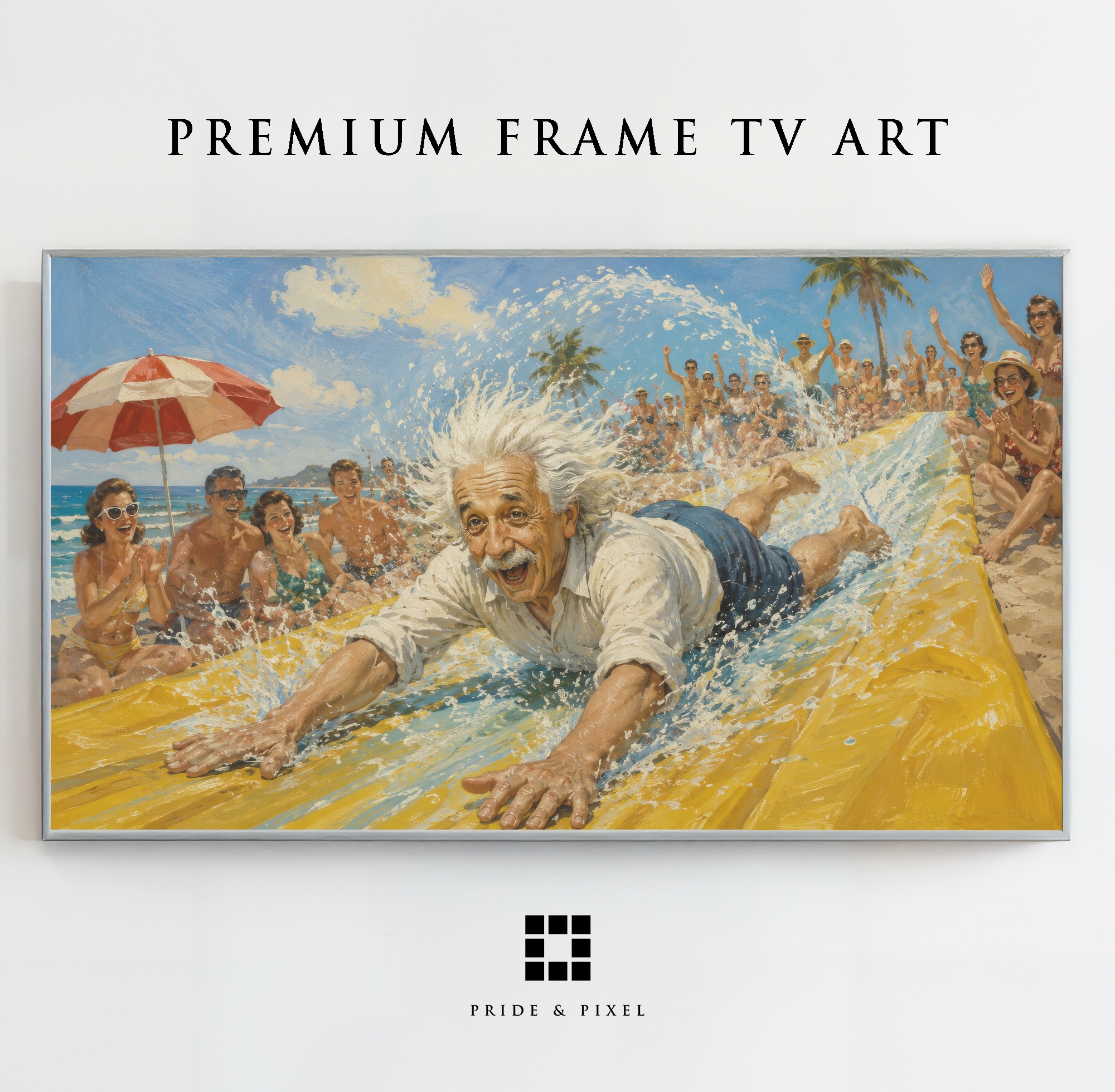 Einstein on Beach Waterslide