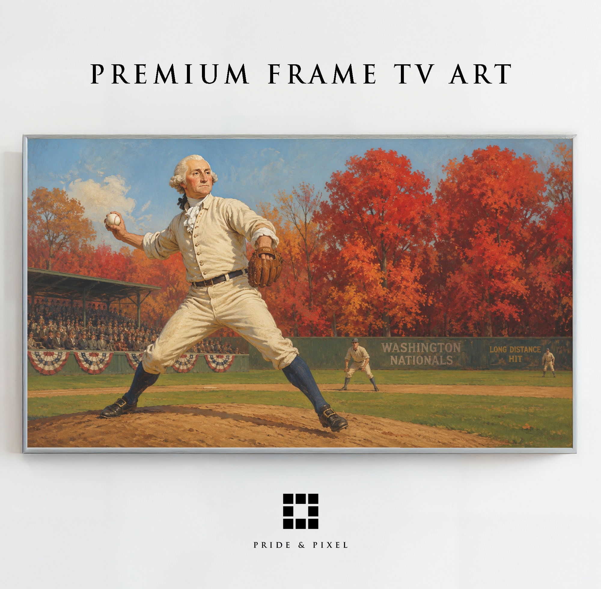George Washington Baseball Pitch