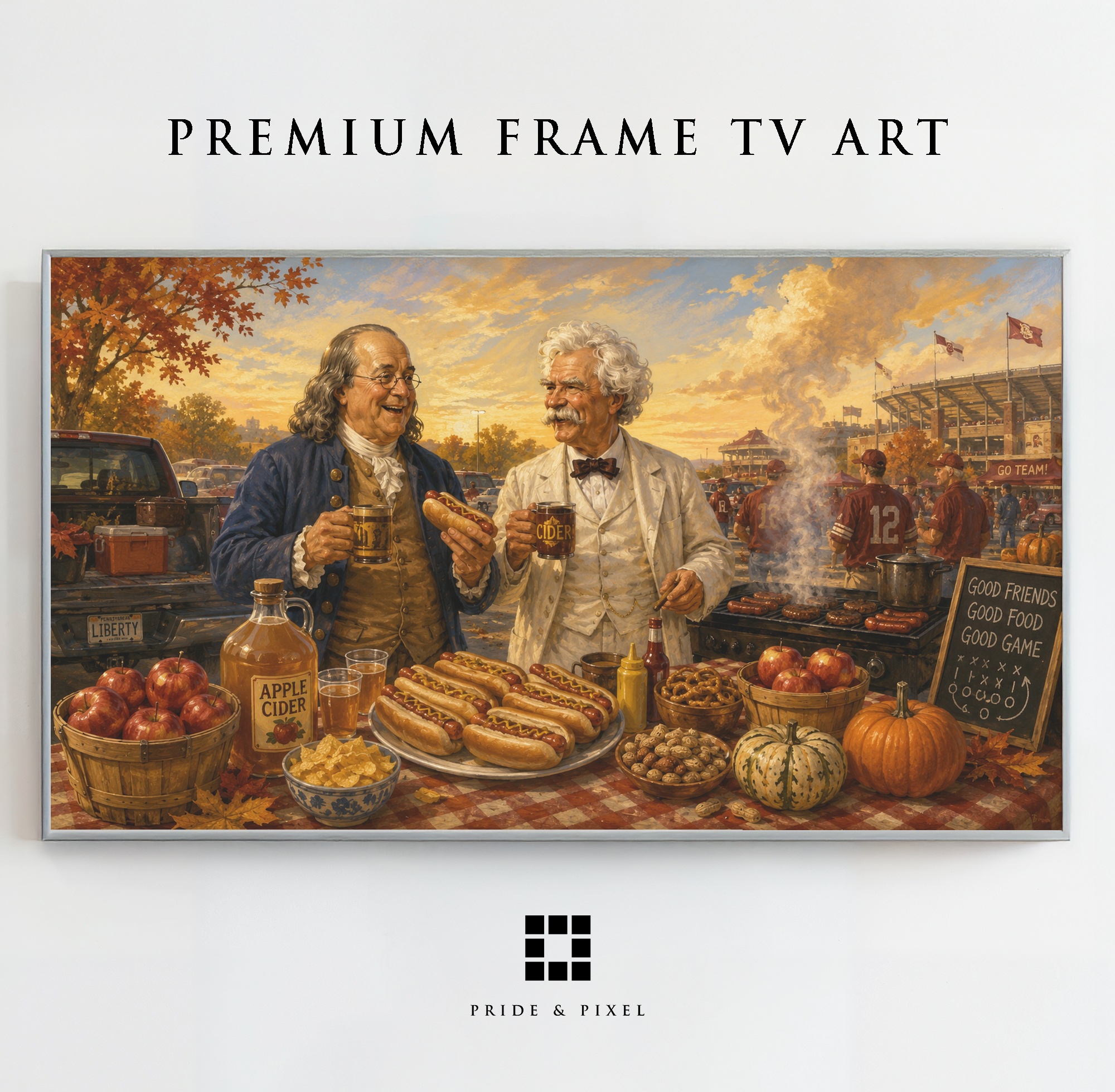 Benjamin Franklin Twain Tailgate Feast