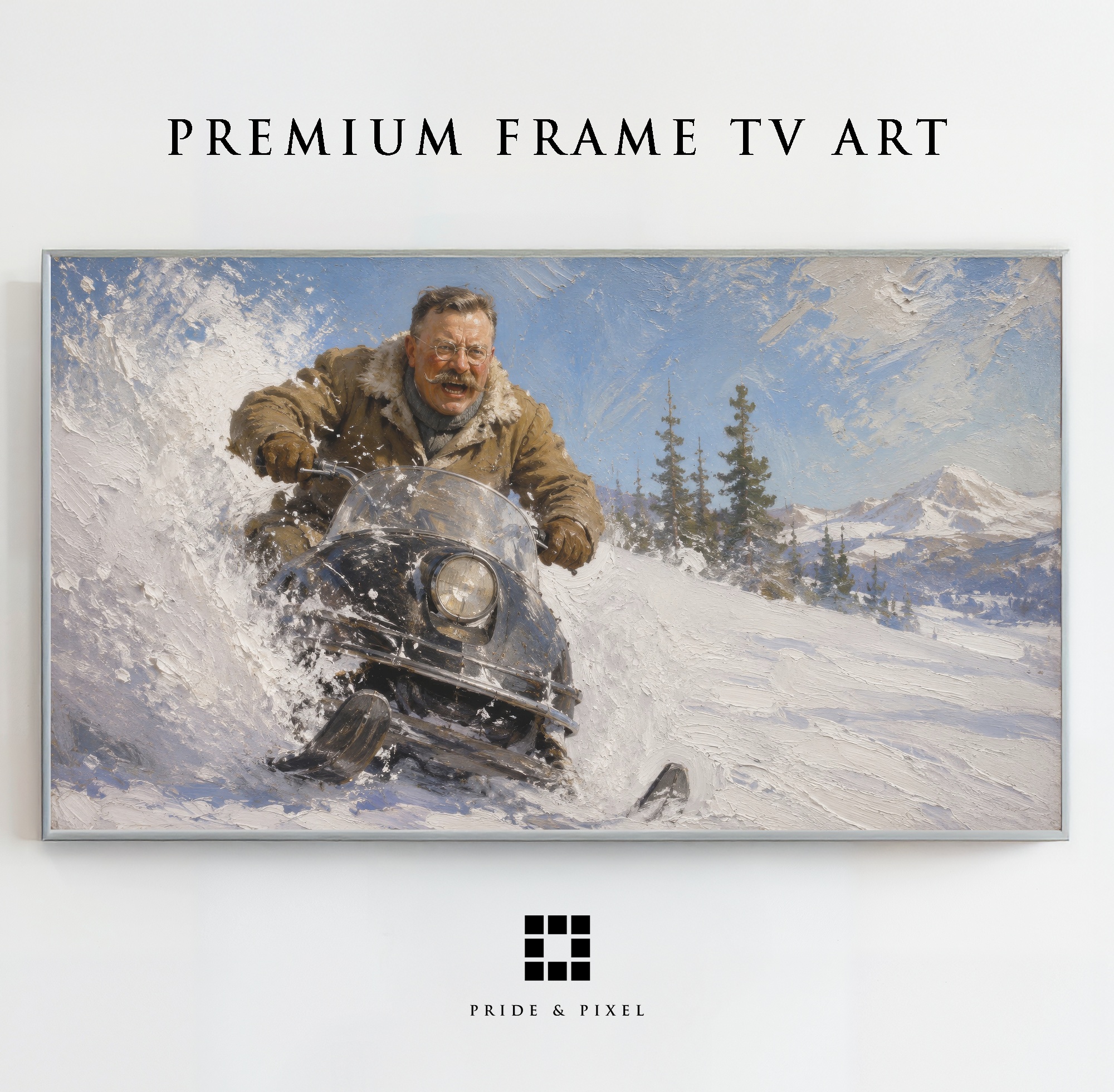Theodore Roosevelt Snowmobile