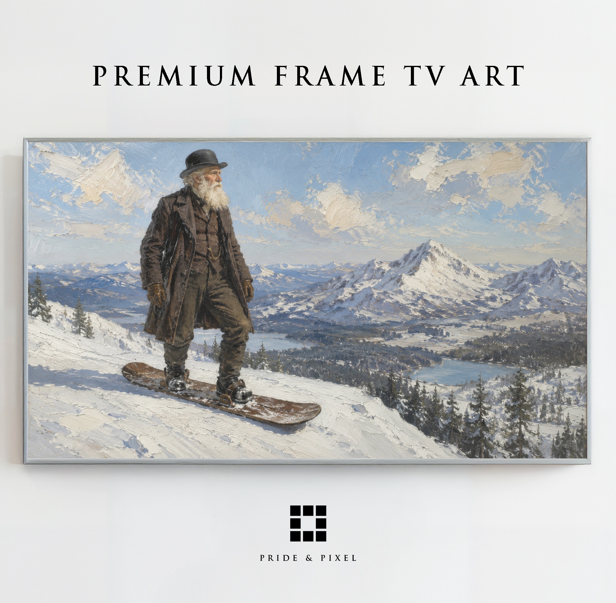 Charles Darwin Snowboarding