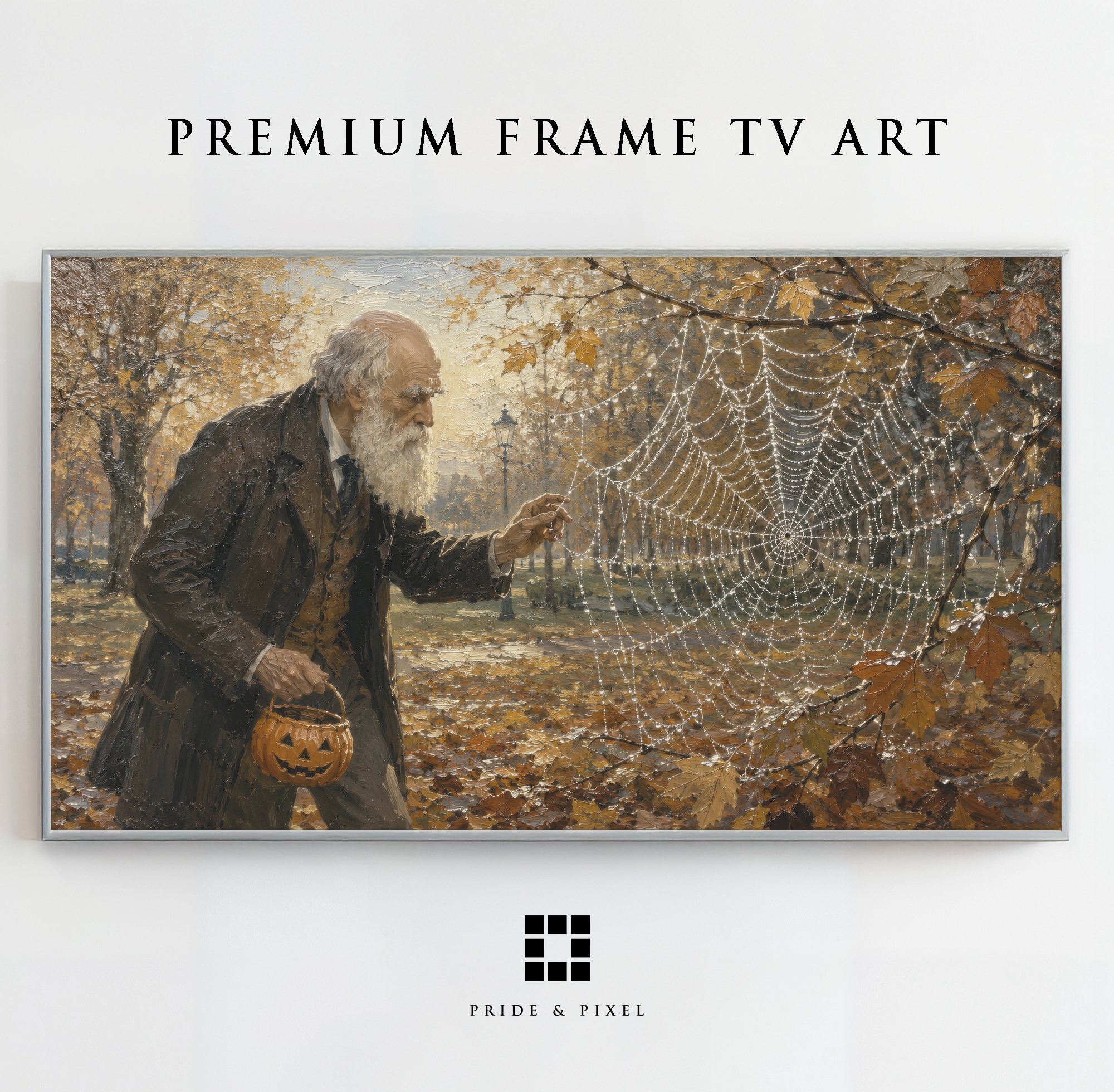 Charles Darwin Spiderweb Study