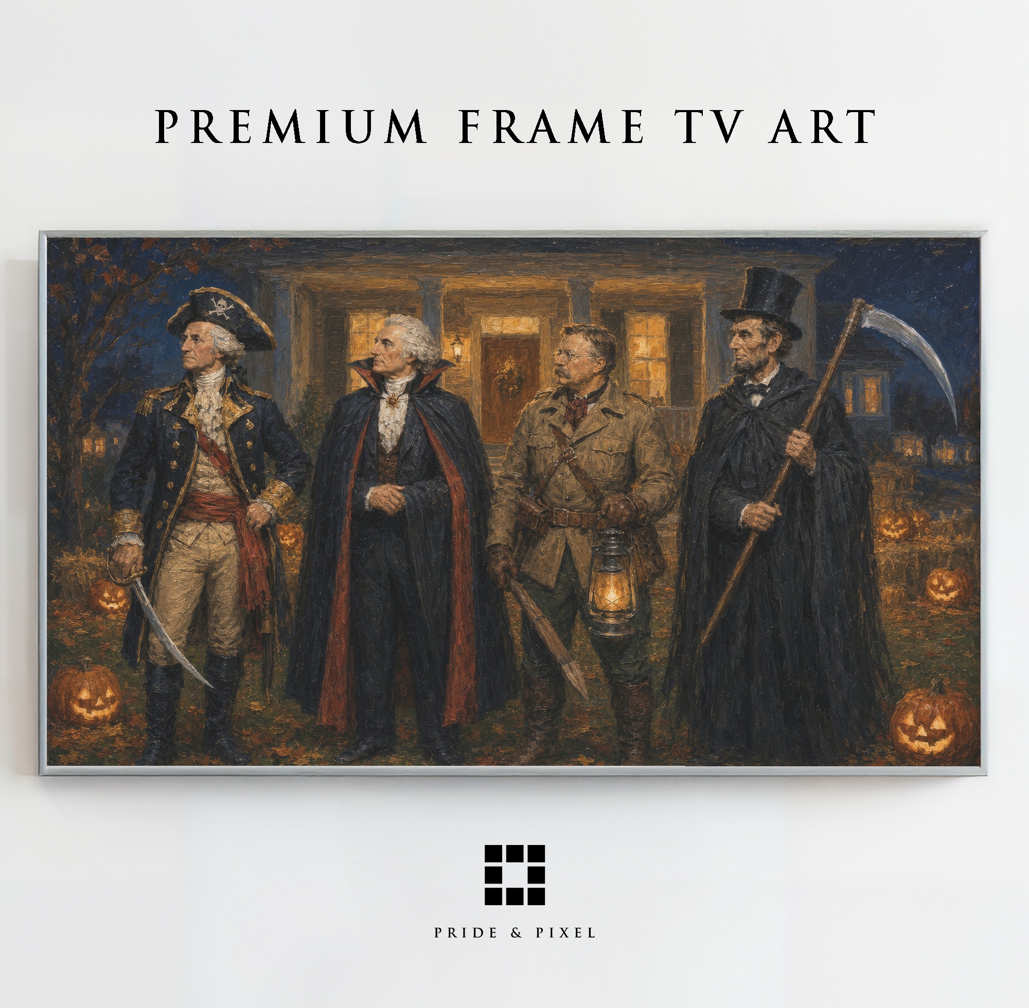 Mount Rushmore Gothic Portrait