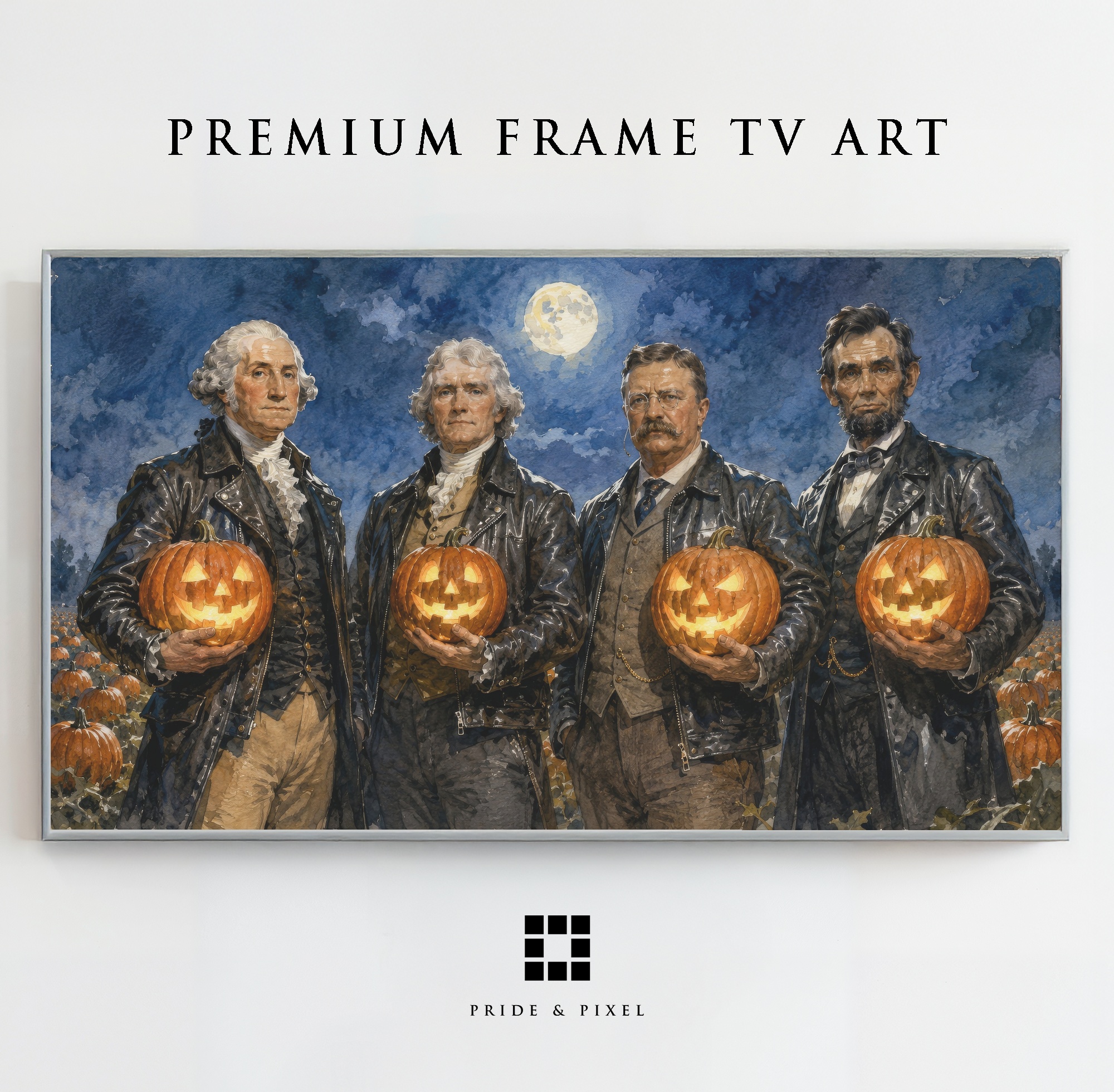 Presidents Halloween Pumpkin Patch