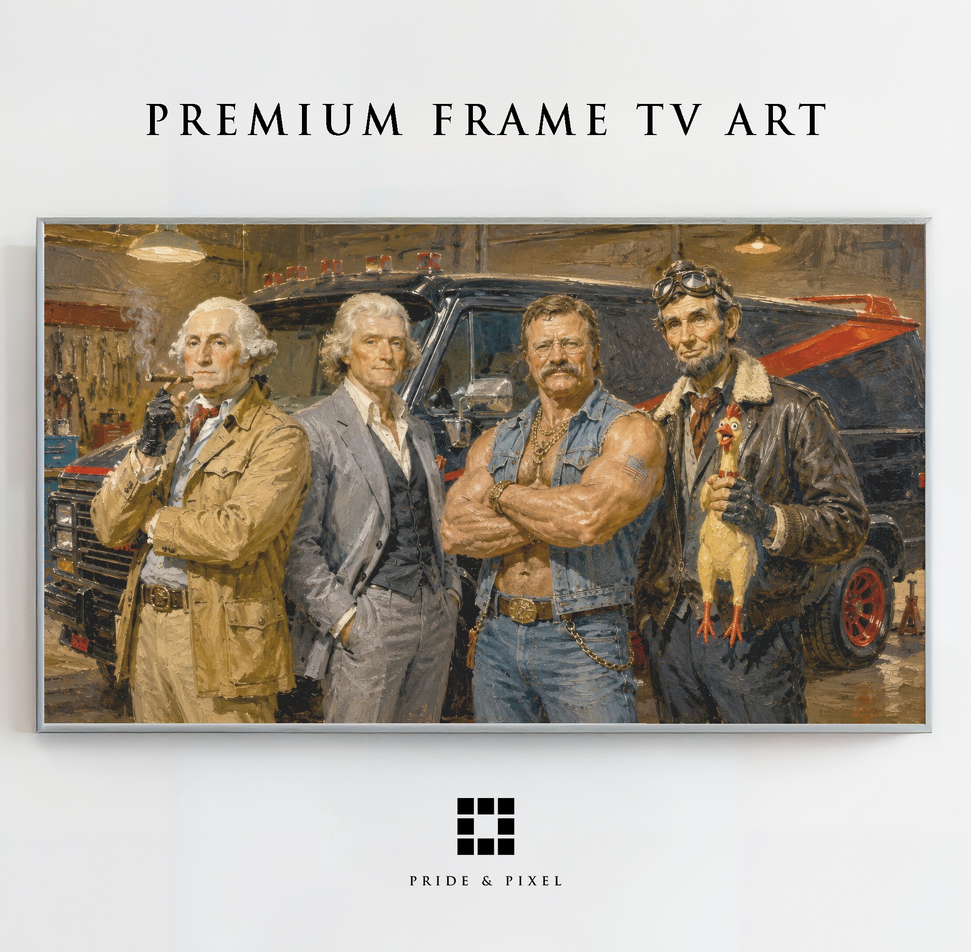 Founding Fathers A-Team Van