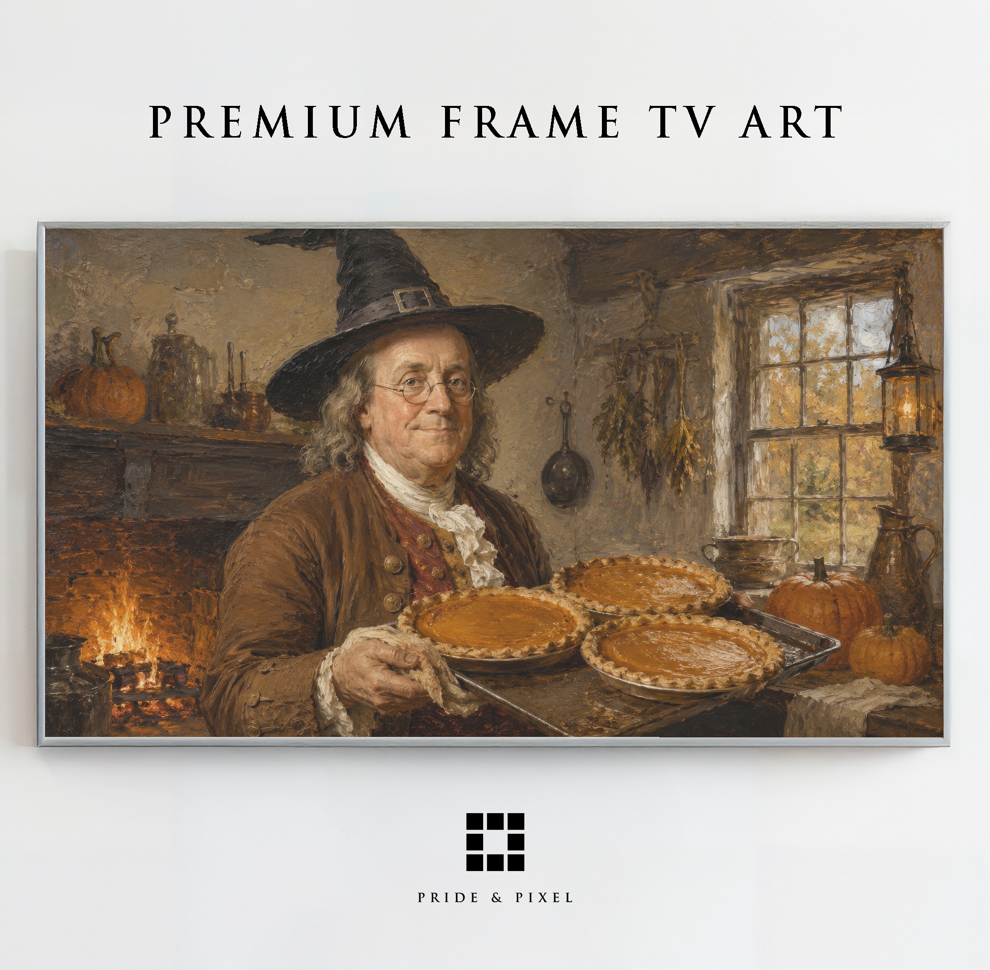 Franklin Witch Hat Pumpkin Pies