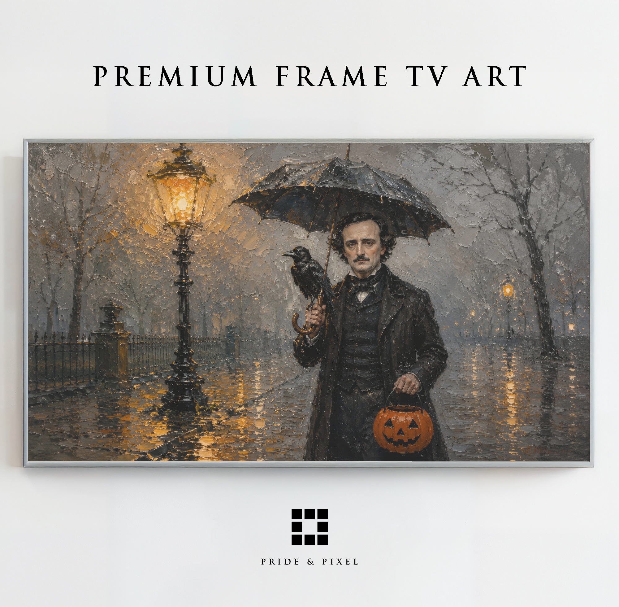 Edgar Allan Poe Rainy Night