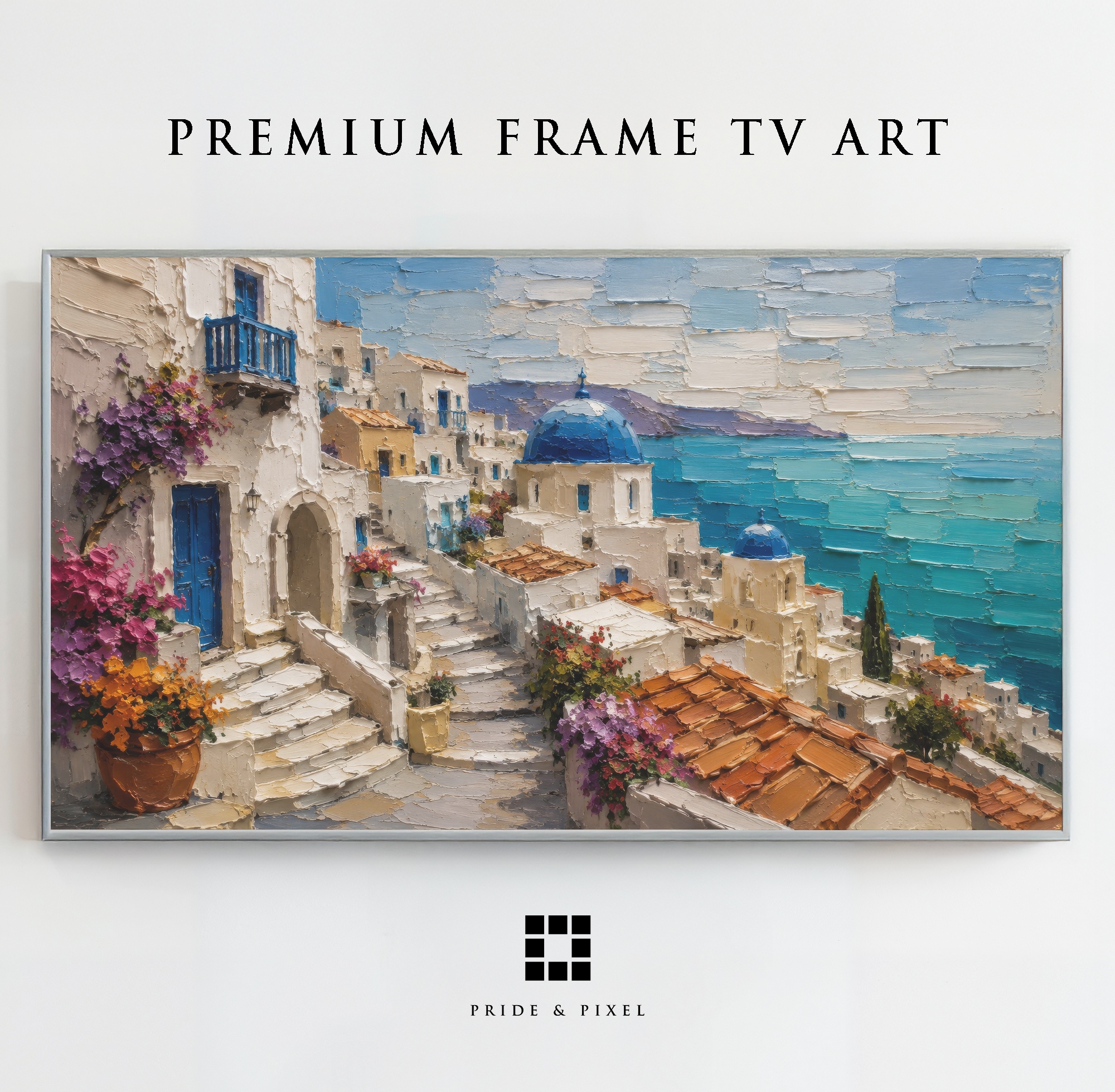 Santorini Seascape