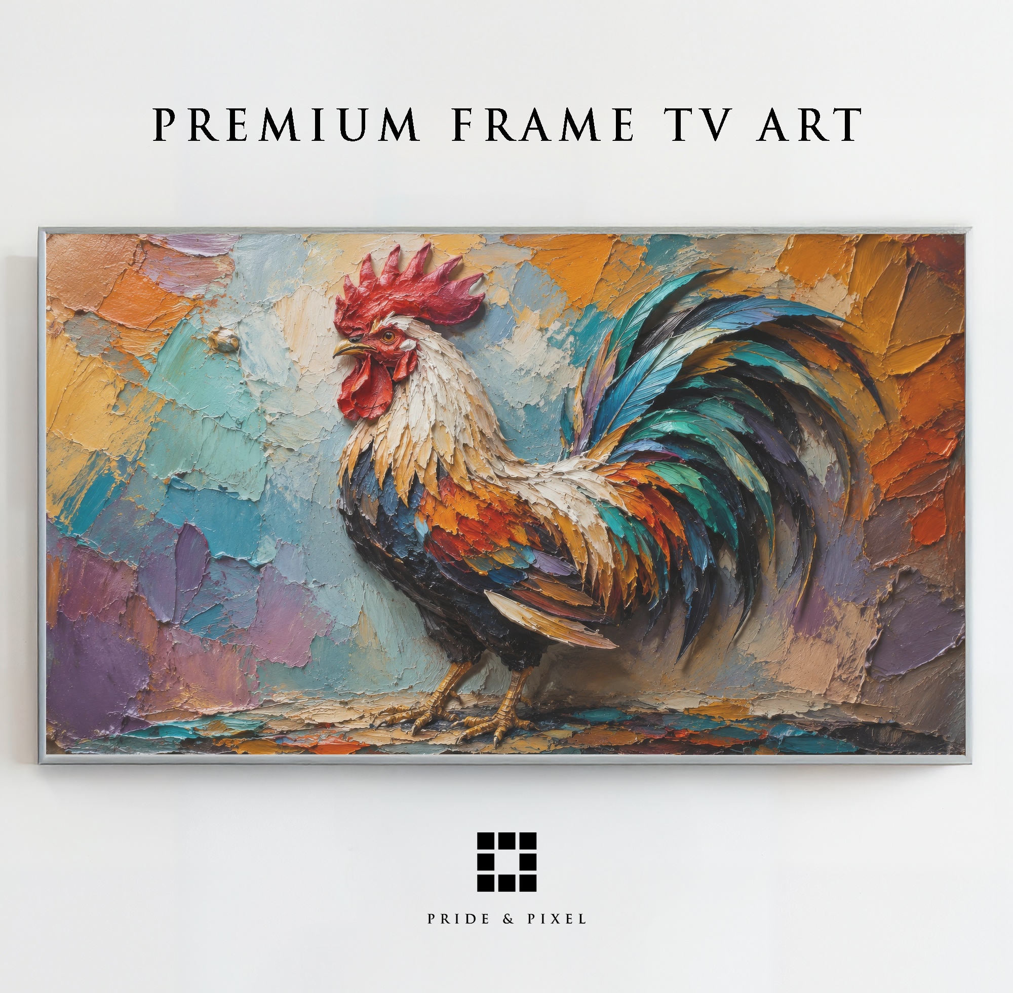 Colorful Rooster
