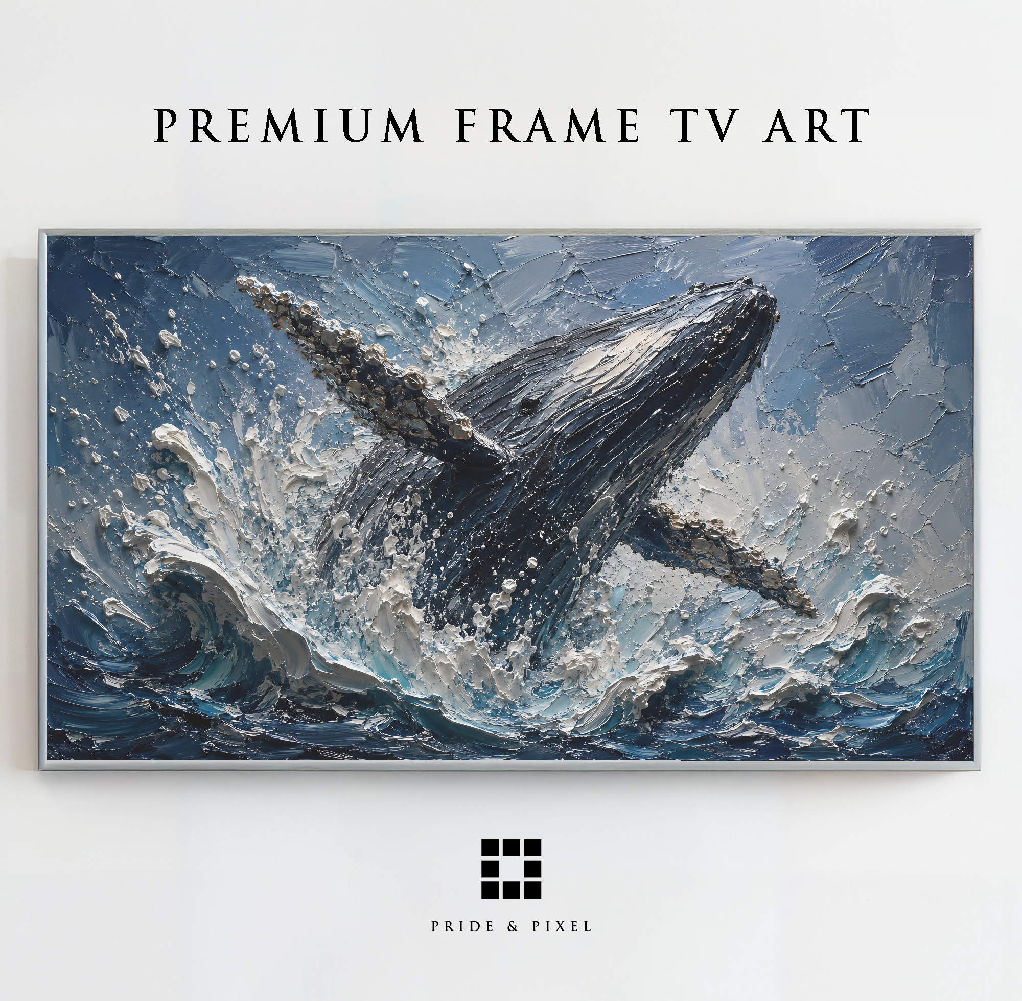 Breaching Humpback Whale