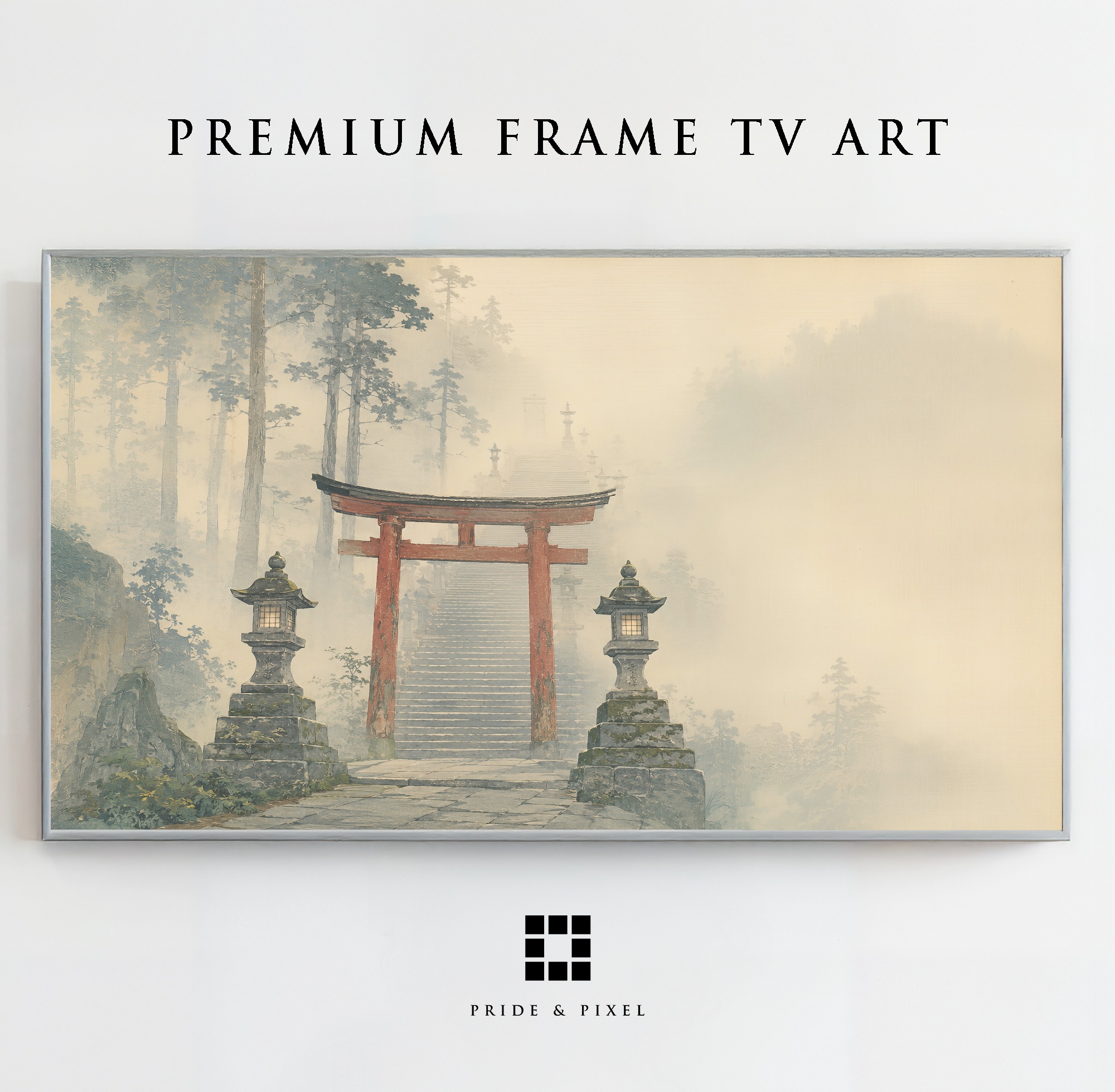 Misty Torii Gate Path
