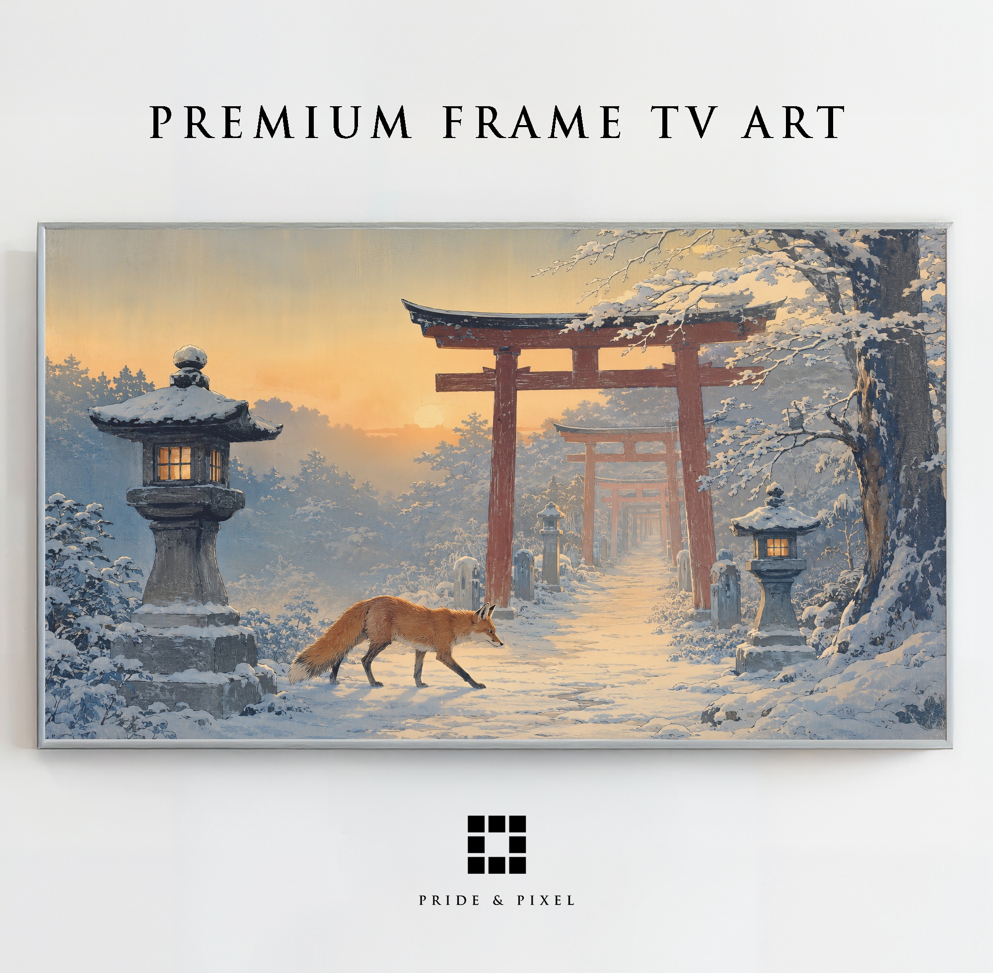 Winter Fox Torii Path