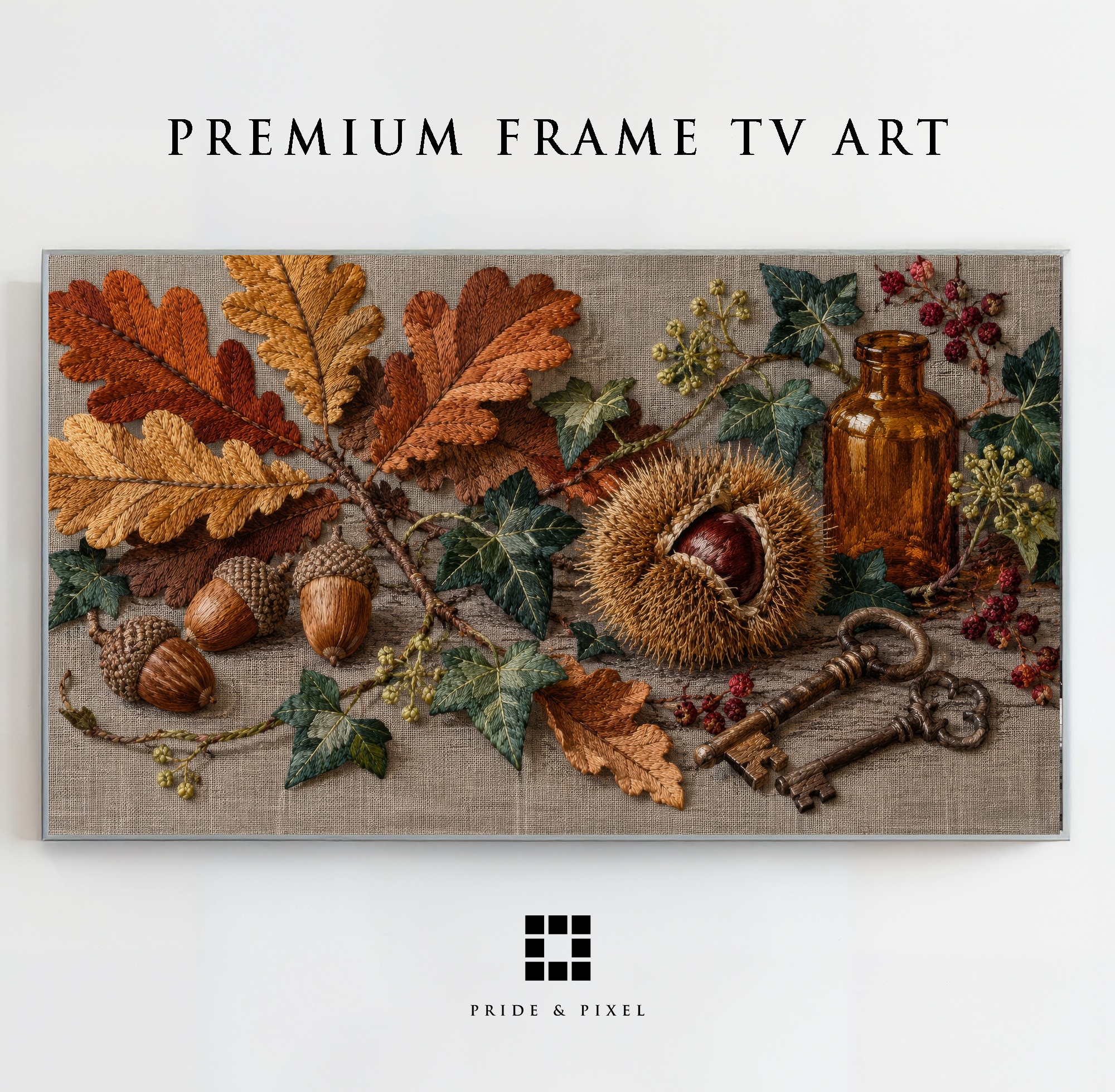 Oak and Ivy Still Life