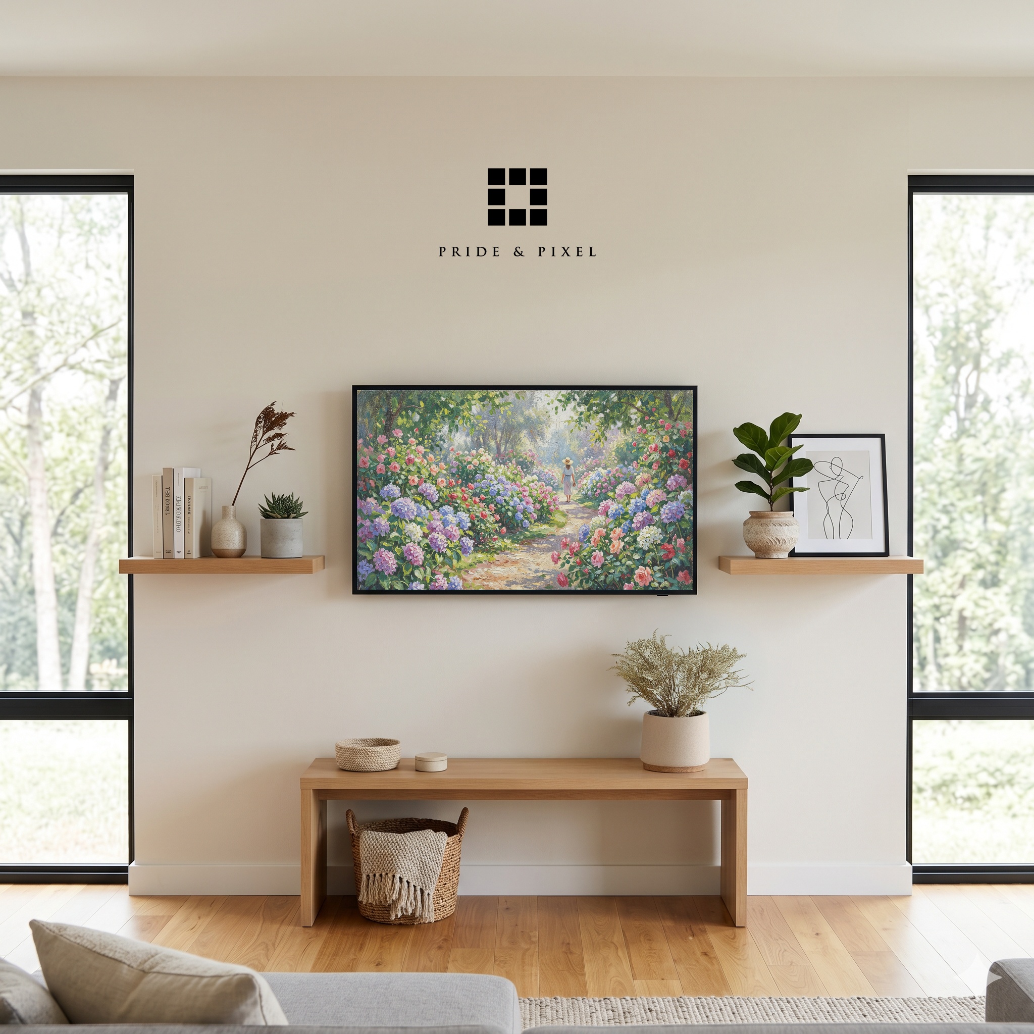 Floral Garden Art Bundle, Samsung
