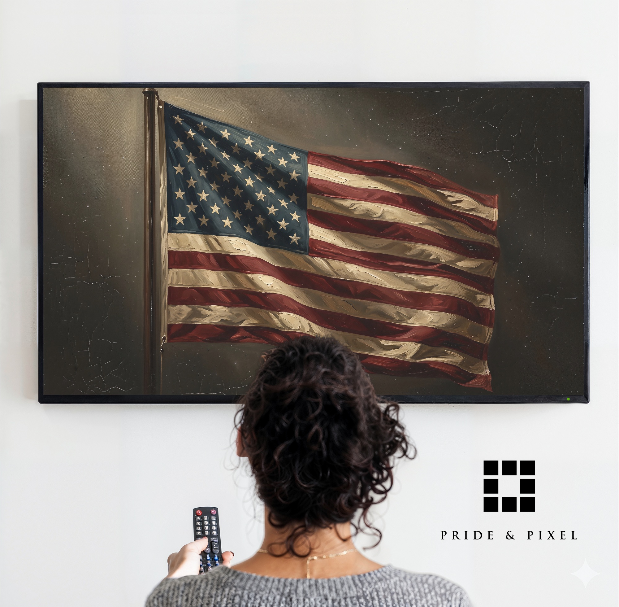 Vintage American Flag Samsung