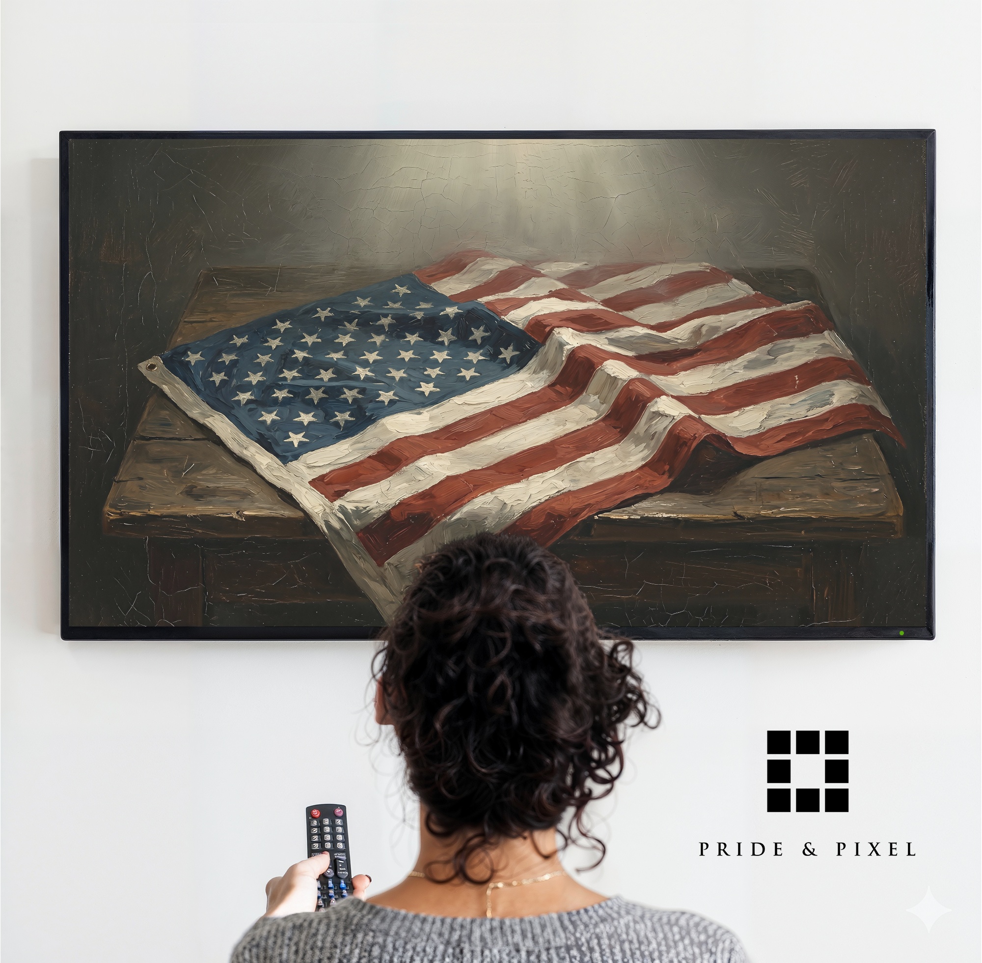 American Flag Still Life Samsung