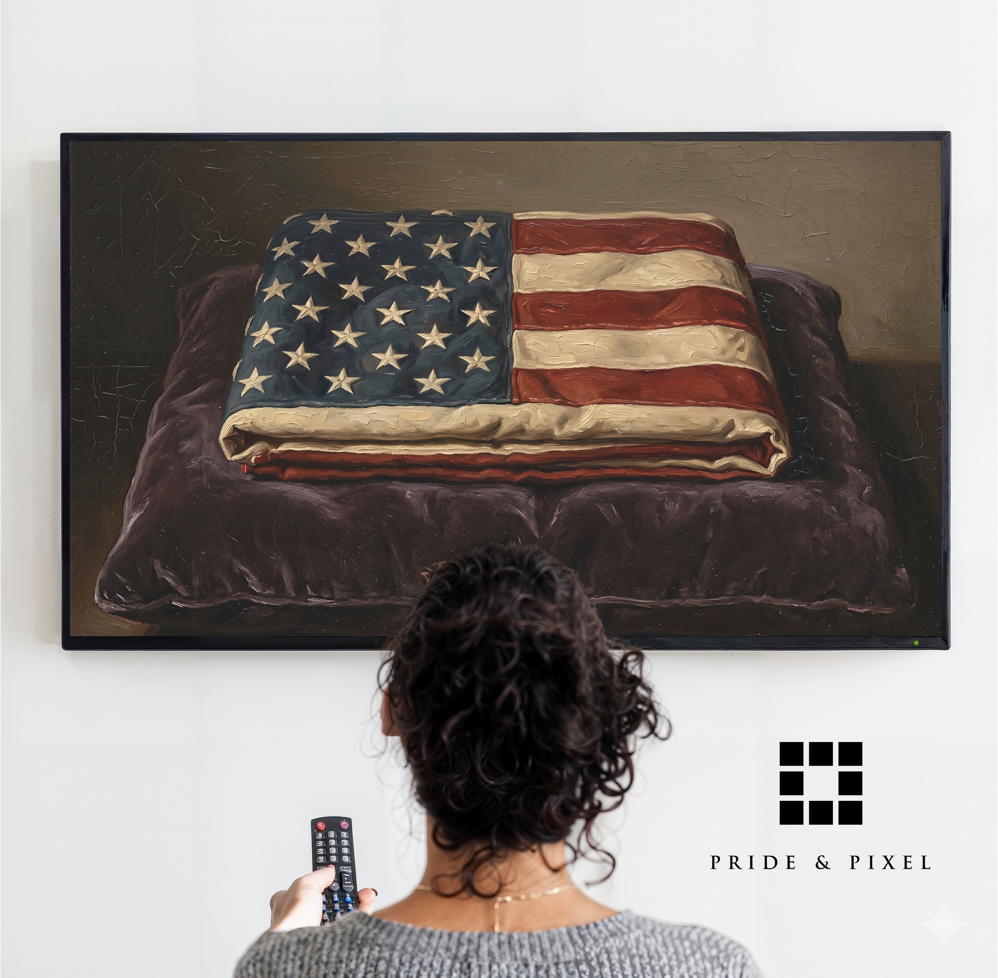 Folded Flag Samsung