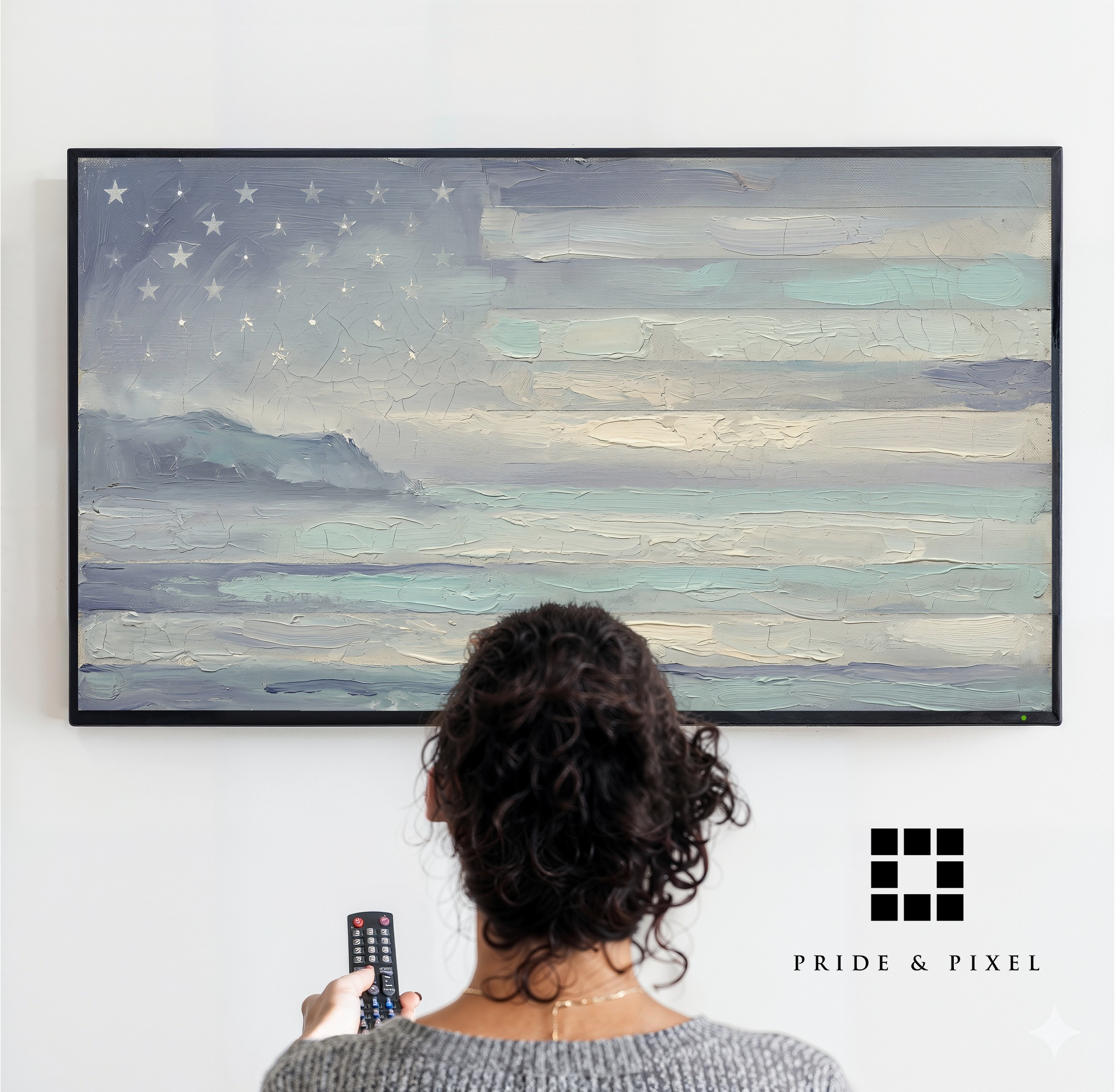 Faded Flag Seascape Samsung