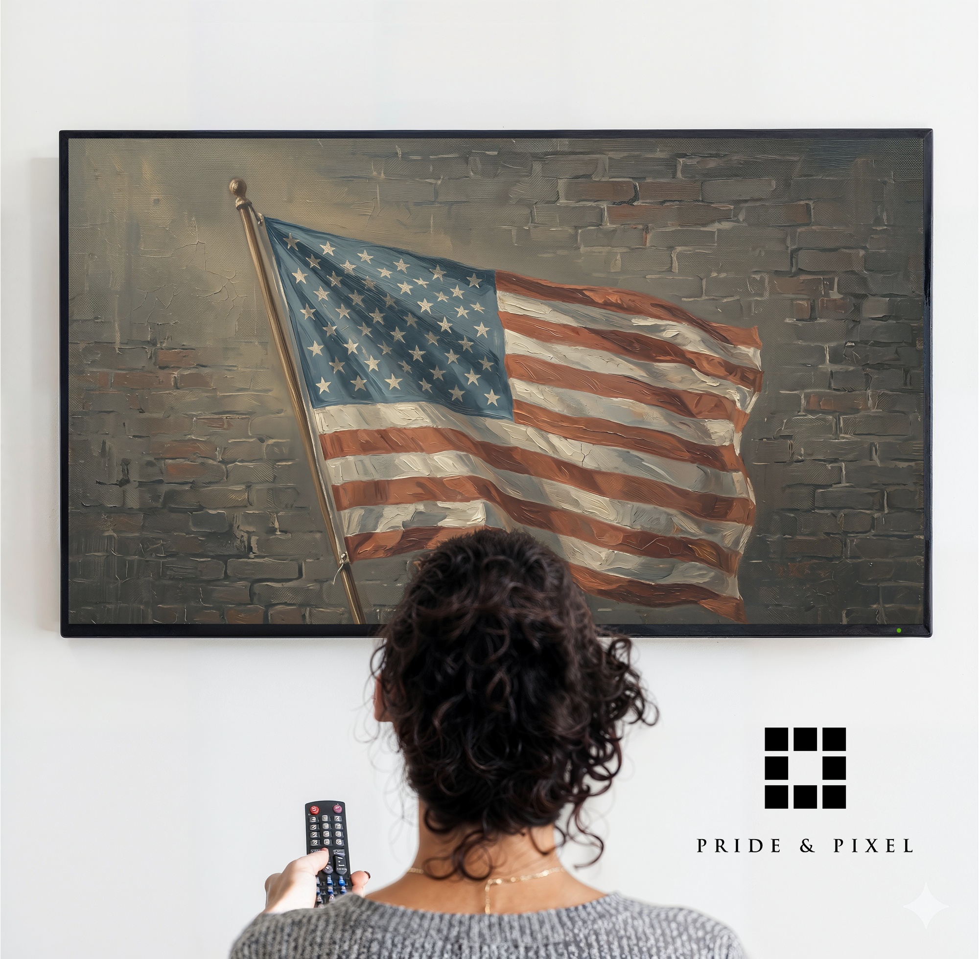 Patriotic Flag Samsung