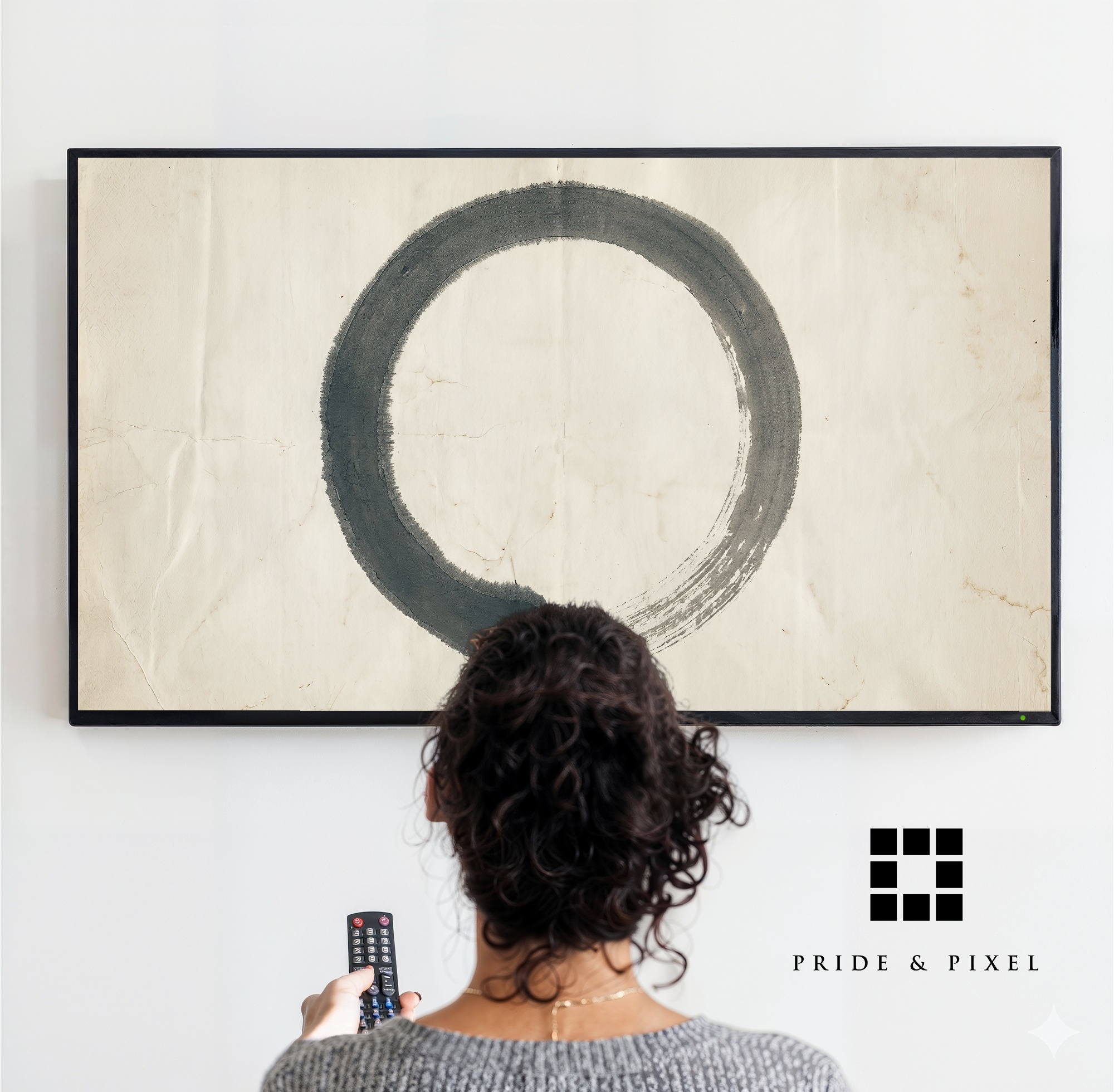 Zen Serenity Enso Circle Samsung