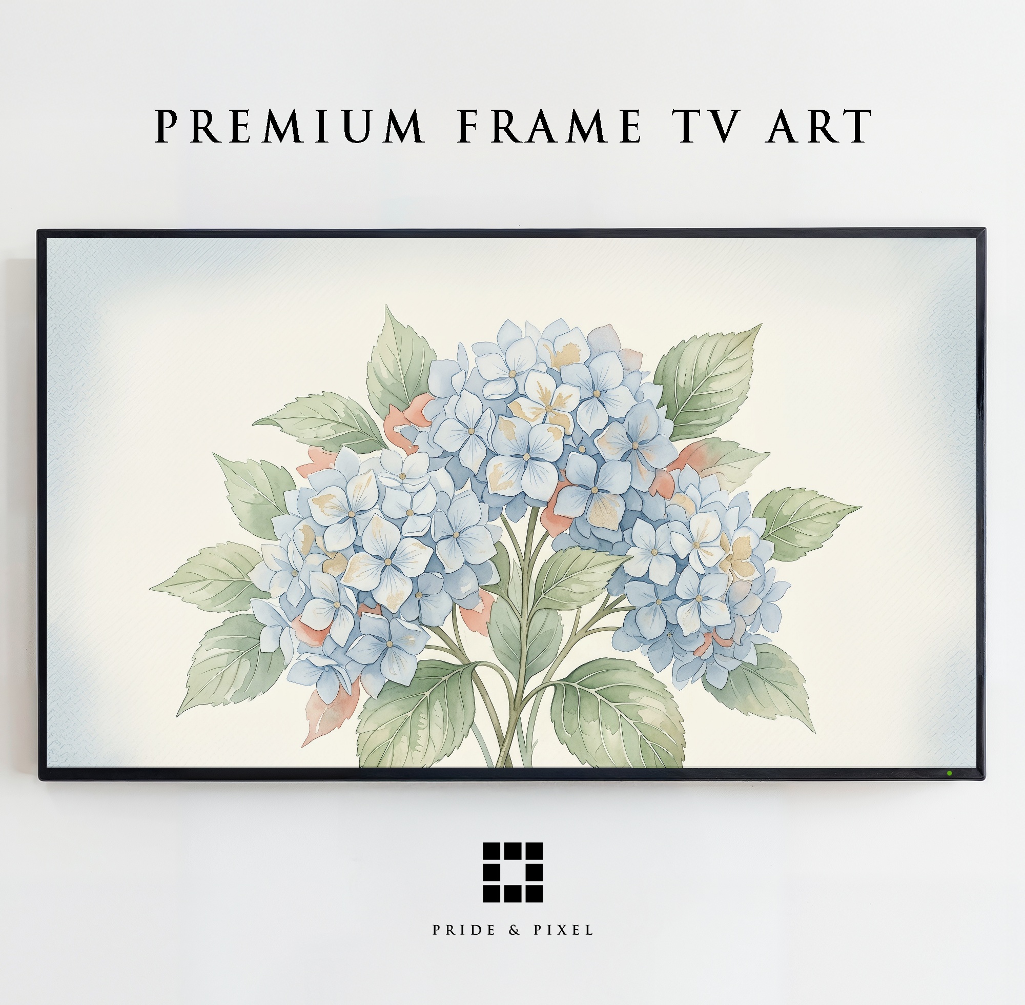 Blue Hydrangea Cluster Samsung
