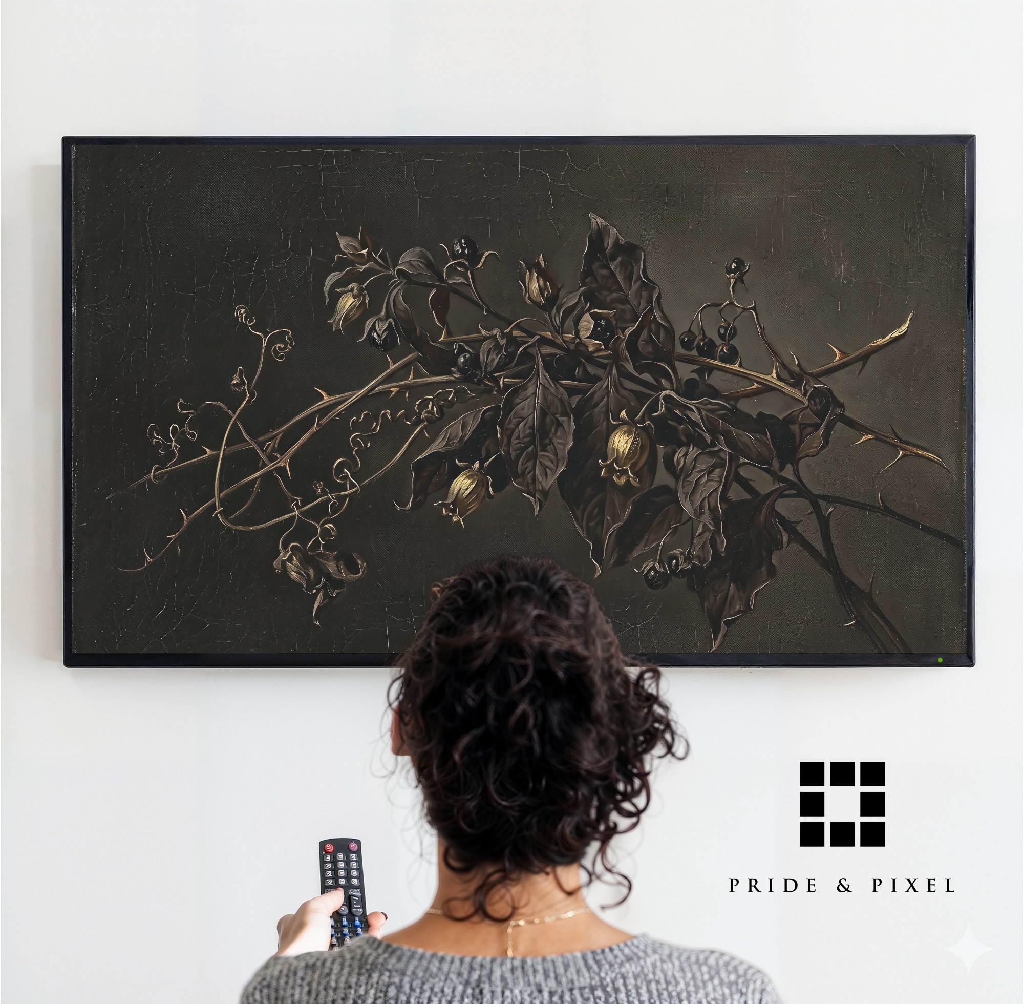 Dark Botanical Study Samsung