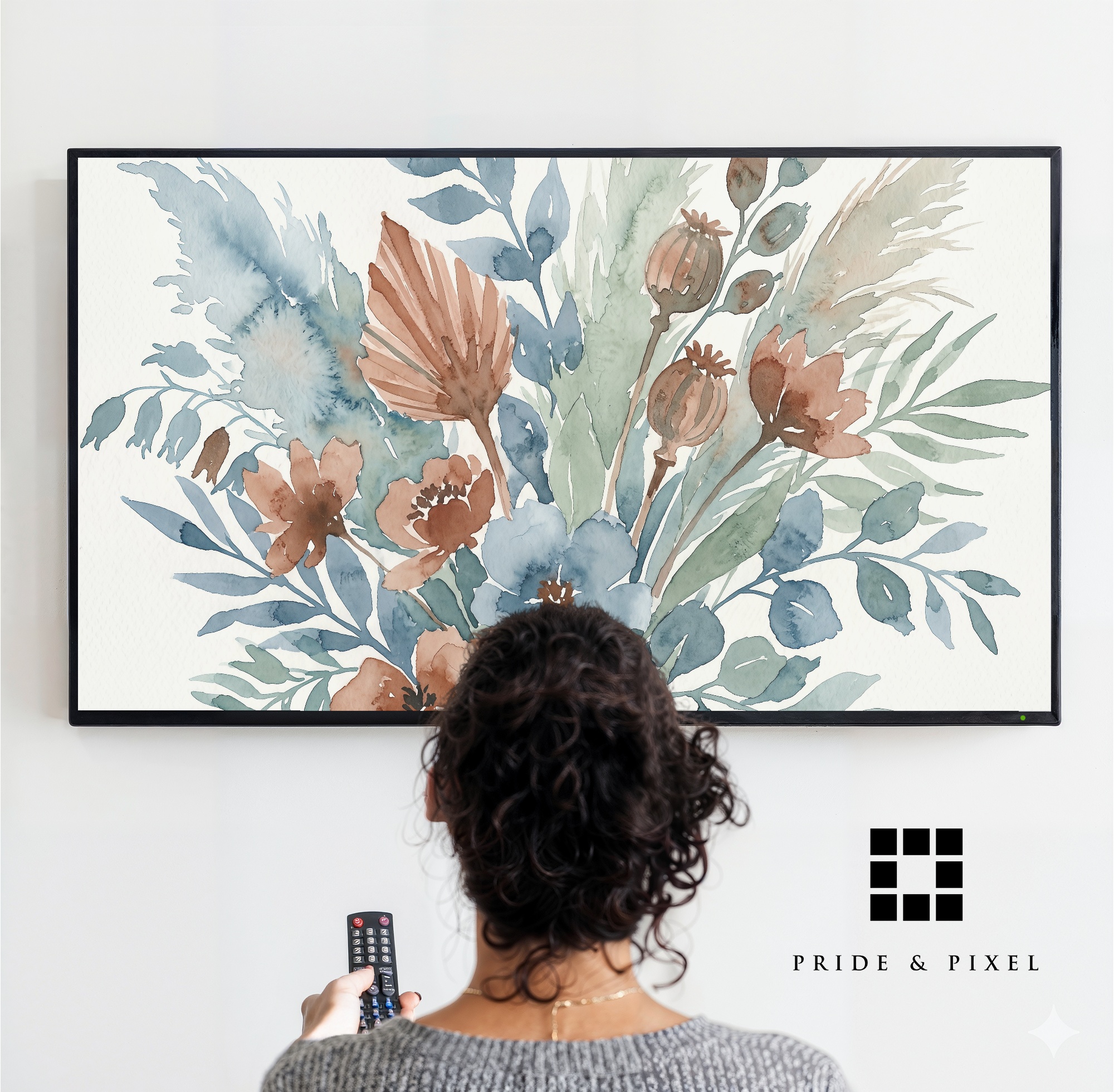 Boho Floral Bouquet Samsung