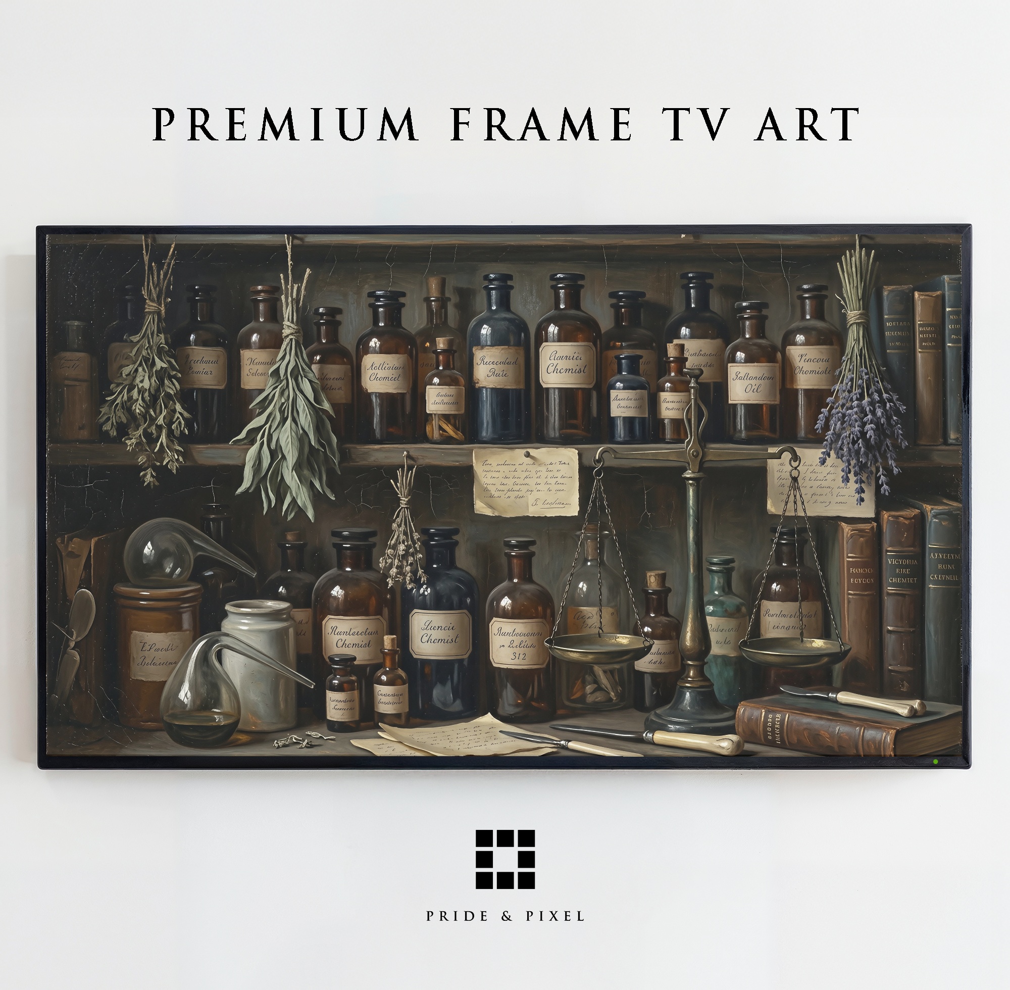 Botanical Apothecary Shelf Samsung