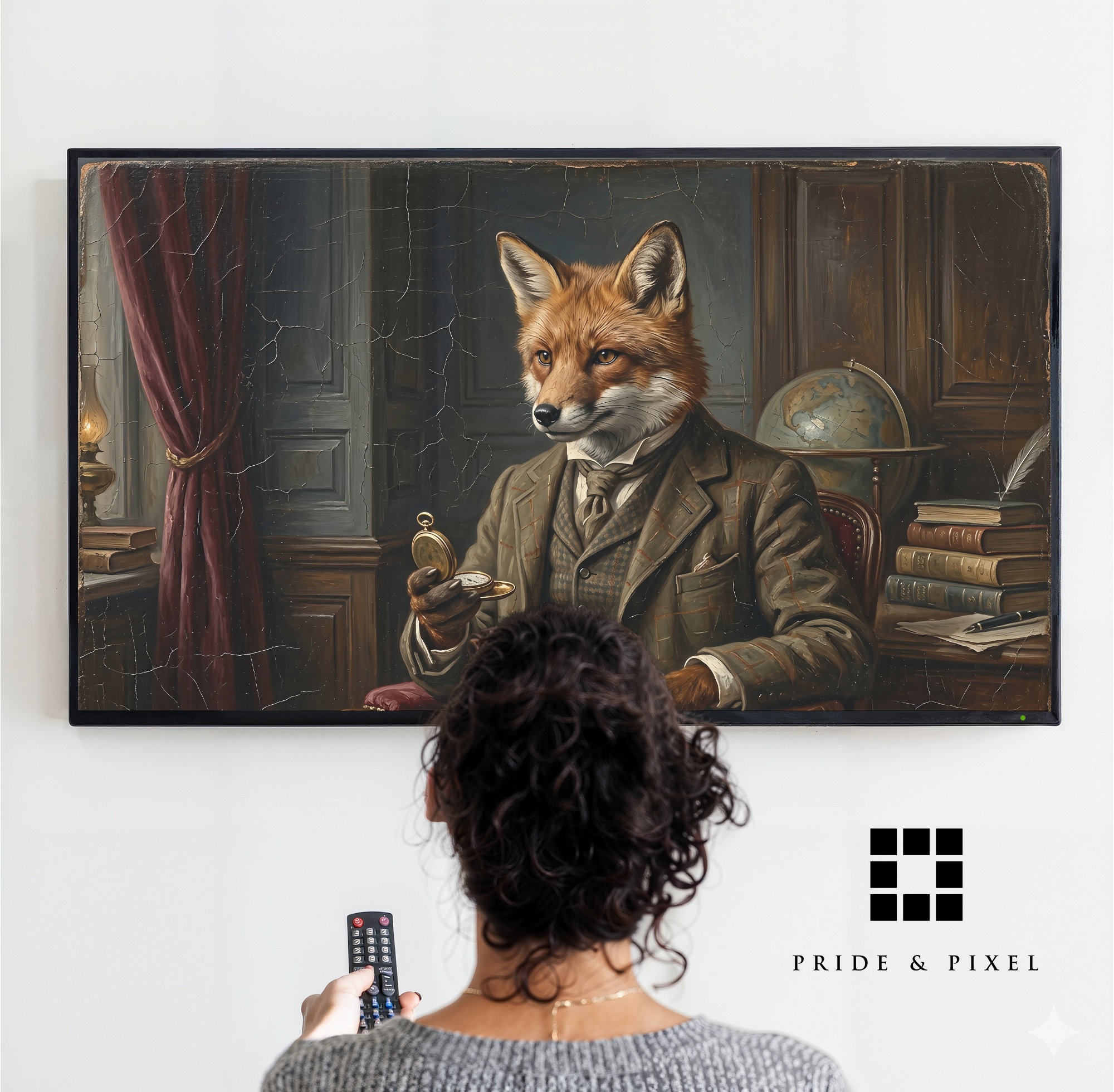 Dapper Fox Portrait Samsung